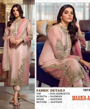 MAARIA A 1019 A PAKISTANI SUITS IN INDIA