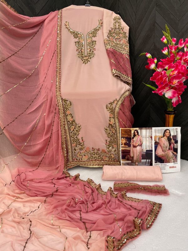 MAARIA A 1019 A PAKISTANI SUITS IN INDIA