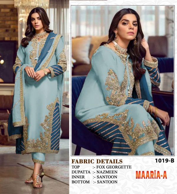 MAARIA A 1019 B PAKISTANI SUITS IN INDIA