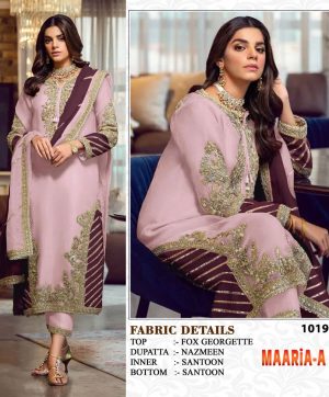 MAARIA A 1019 C PAKISTANI SUITS IN INDIA