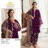 MAARIA A 1132 A B C D VELVET PAKISTANI SUITS