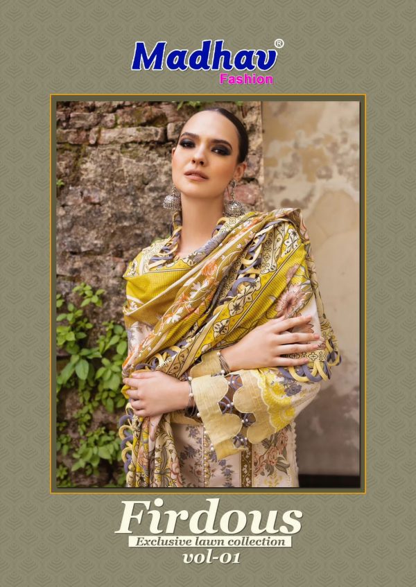 MADHAV FASHION FIRDOUS VOL 1 WHOLESALE