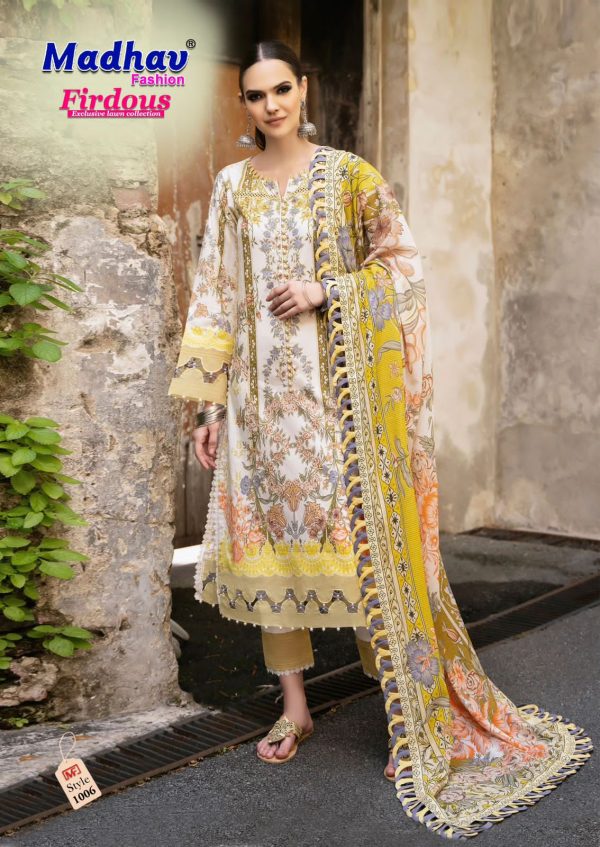 MADHAV FASHION FIRDOUS VOL 1 WHOLESALE