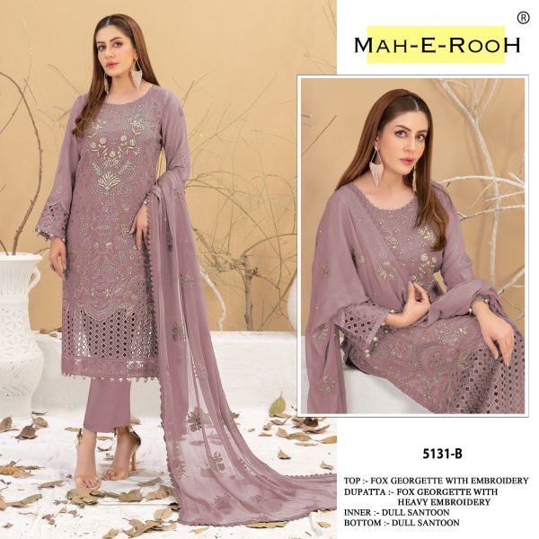 MAH E ROOH 5131 A TO E SALWAR KAMEEZ WHOLESALE