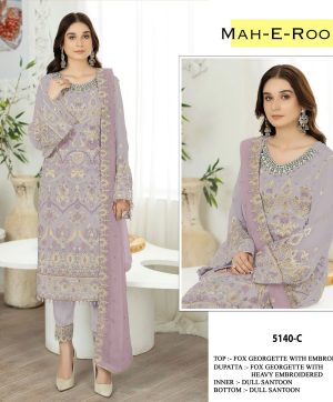 MAH E ROOH 5140 C SALWAR SUITS WHOLESALE