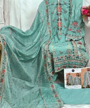 MEHBOOB TEX 1341 E PAKISTANI SUITS IN INDIA