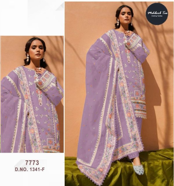 MEHBOOB TEX 1341 F PAKISTANI SUITS IN INDIA