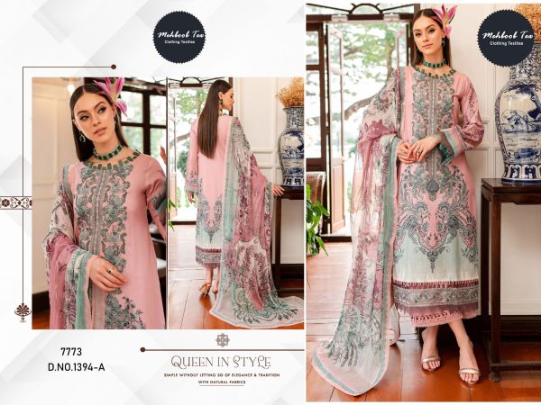 MEHBOOB TEX 1394 A PAKISTANI COTTON SUITS