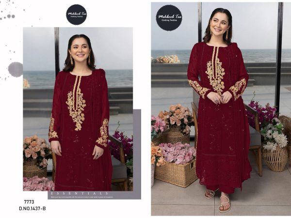 MEHBOOB TEX 1437 B SALWAR KAMEEZ WHOLESALE