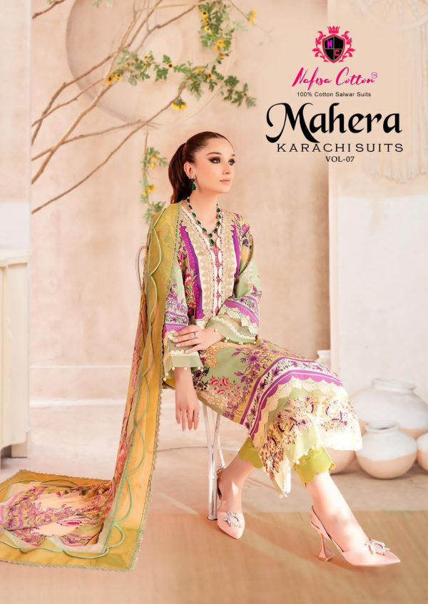 NAFISA COTTON MAHERA VOL 7 WHOLESALE