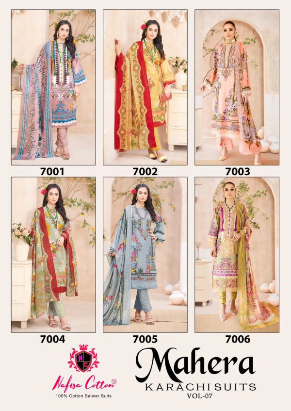 NAFISA COTTON MAHERA VOL 7 WHOLESALE