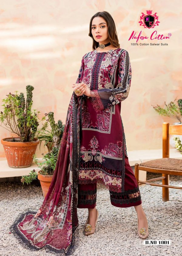 NAFISA COTTON SANIYA VOL 1 WHOLESALE