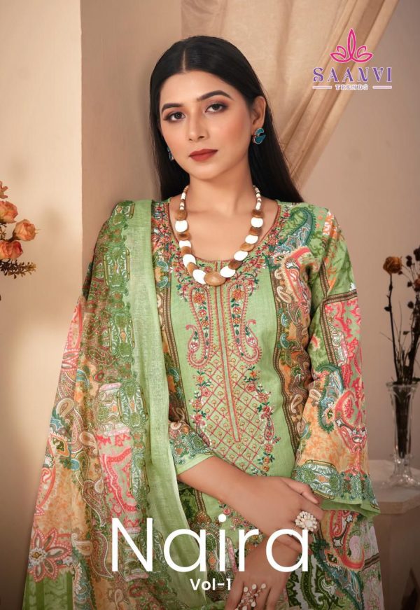 SAANVI TRENDS NAIRA VOL 1 WHOLESALE