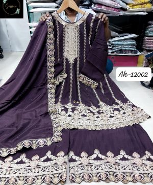 SAPPHIRE AK 12002 A READYMADE SUITS WHOLESALE