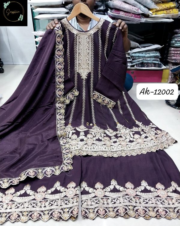 SAPPHIRE AK 12002 A READYMADE SUITS WHOLESALE