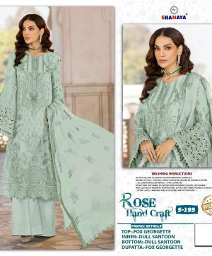 SHANAYA FASHION S 195 ROSE SALWAR SUITS