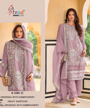 SHREE FABS K 5081 D PAKISTANI SALWAR SUITS