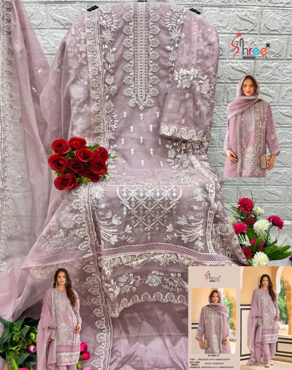 SHREE FABS K 5081 D PAKISTANI SALWAR SUITS