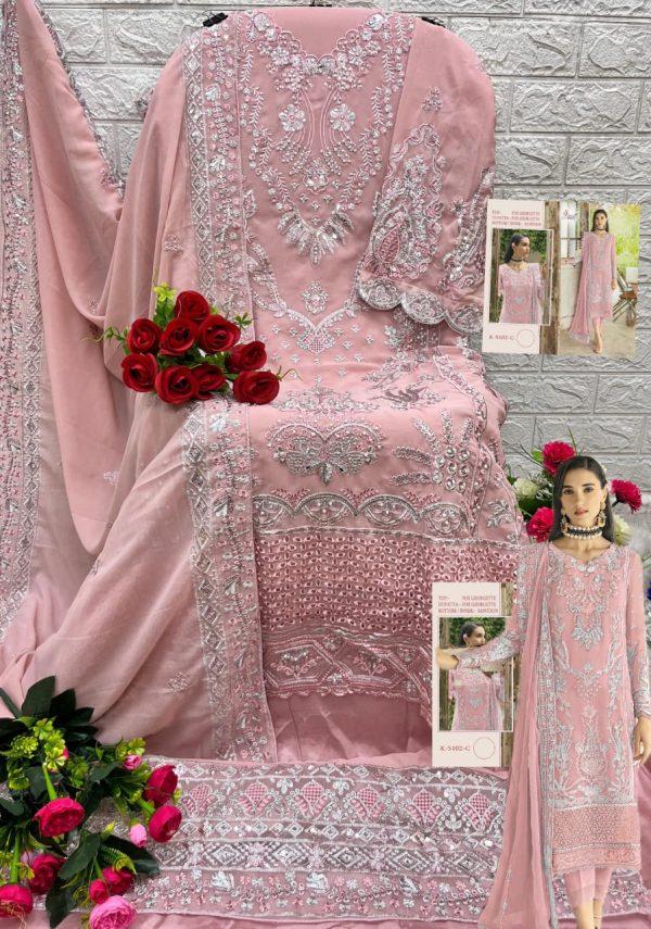 SHREE FABS K 5102 C PAKISTANI SUITS WHOLESALE