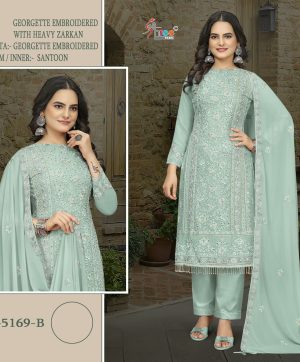 SHREE FABS S 5169 B PAKISTANI SUITS IN INDIA