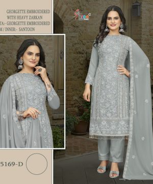 SHREE FABS S 5169 D PAKISTANI SUITS IN INDIA