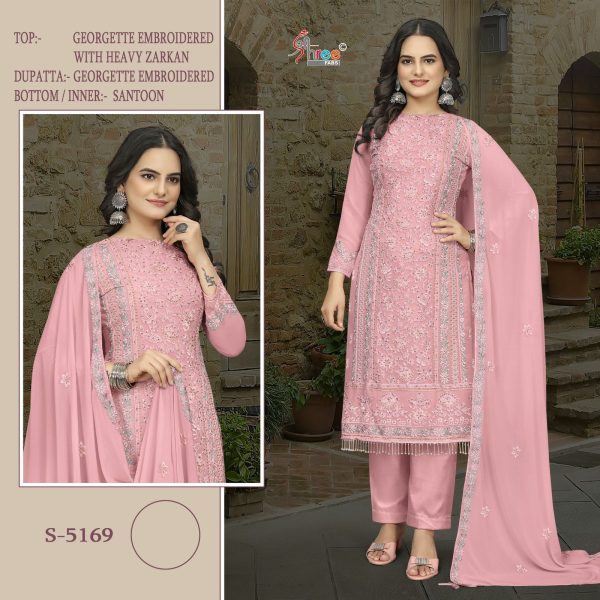 SHREE FABS S 5169 PAKISTANI SUITS IN INDIA