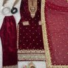 SHREE HARI SR 1652 A DESIGNER VELVET SUITS