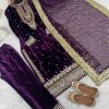 SHREE HARI SR 1652 B DESIGNER VELVET SUITS