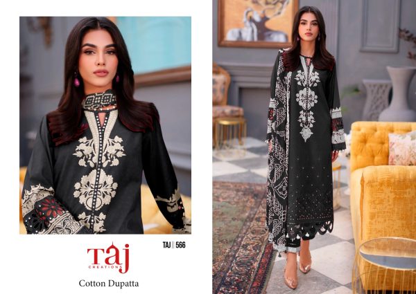 TAJ CREATIONS 566 COTTON SALWAR KAMEEZ WHOLESALE