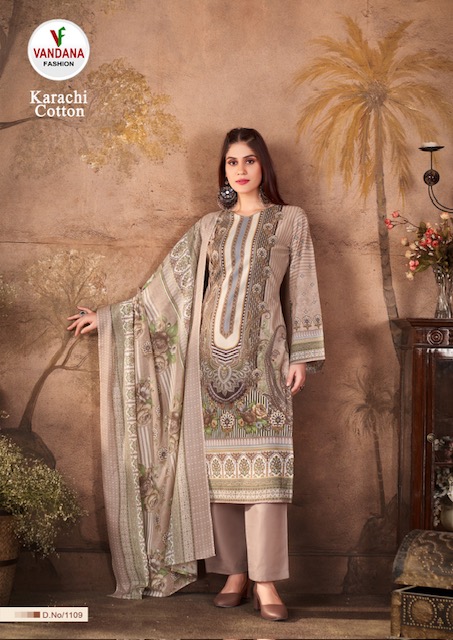 VANDANA FASHION KARACHI COTTON VOL 11