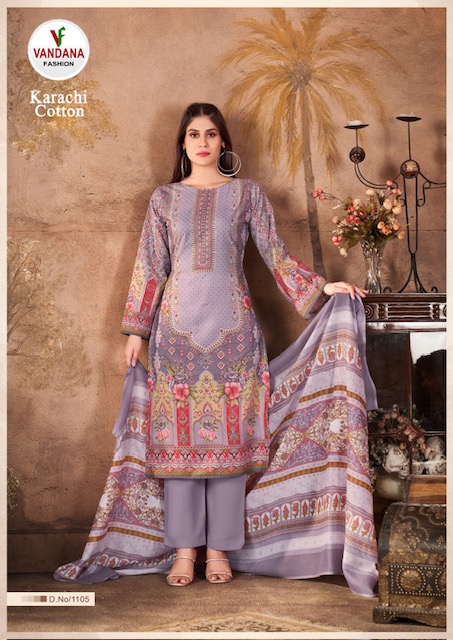 VANDANA FASHION KARACHI COTTON VOL 11