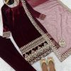 ZEEL FASHION ZF 397 DESIGNER VELVET SUITS