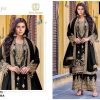 ZIAAZ DESIGNS 640 A VELVET PAKISTANI SUITS