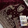 ZIAAZ DESIGNS 640 D VELVET PAKISTANI SUITS