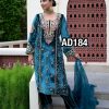 AAROHI DESIGNER AD 184 VELVET SALWAR SUITS