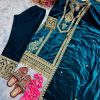 AAROHI DESIGNER PD 1072 C VELVET PAKISTANI SUITS