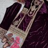 AAROHI DESIGNER PD 1072 D VELVET PAKISTANI SUITS