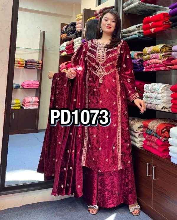 AAROHI DESIGNER PD 1073 VELVET SALWAR SUITS