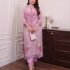 AKSHAR DESIGNER LILAC MUSLIN READYMADE KURTI