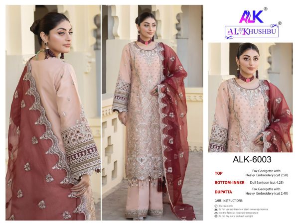 AL KHUSHBU ALK 6003 AGHA NOOR PAKISTANI SUITS