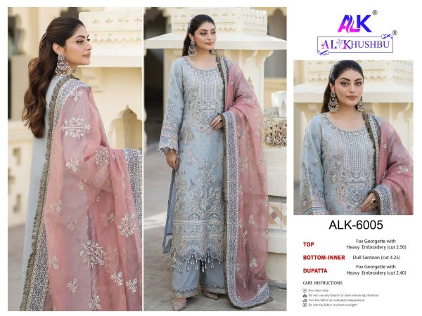 AL KHUSHBU ALK 6005 AGHA NOOR PAKISTANI SUITS