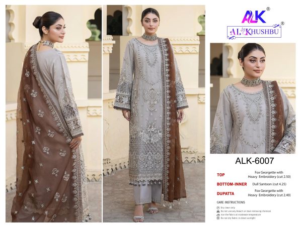 AL KHUSHBU ALK 6007 AGHA NOOR VOL 2 SALWAR SUITS