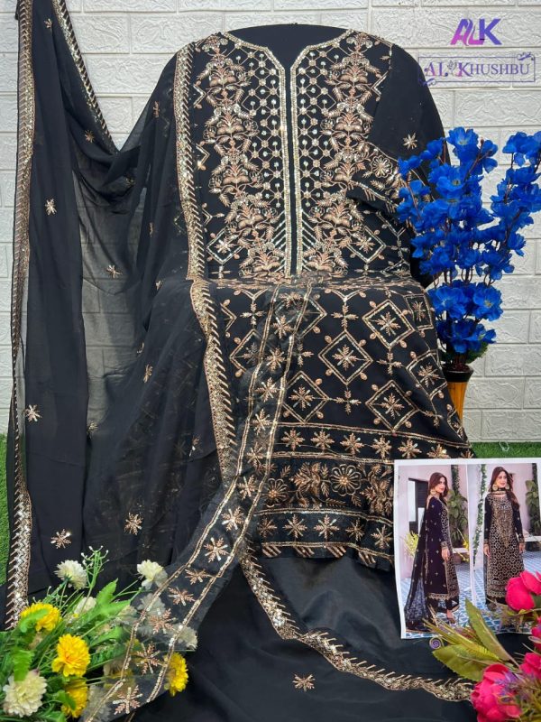 AL KHUSHBU ALK 6019 AFIFA VOL 3 PAKISTANI SUITS