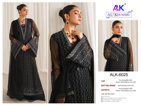 AL KHUSHBU ALK 6025 ZAHRA RUBAB VOL 2 SALWAR SUITS