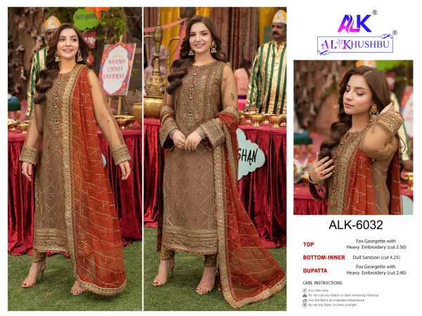 AL KHUSHBU ALK 6032 PAKISTANI SUITS IN INDIA