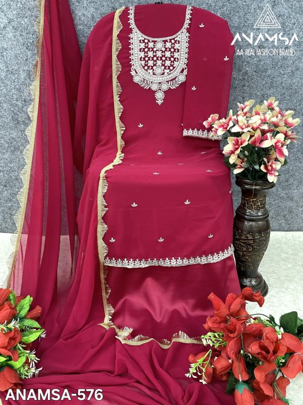 ANAMSA 576 PAKISTANI SUITS MANUFACTURER