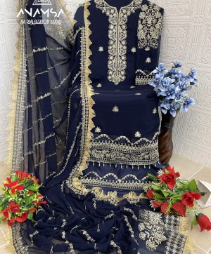 ANAMSA 599 PAKISTANI SALWAR SUITS IN INDIA