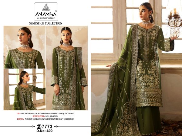 ANAMSA 600 PAKISTANI SUITS WHOLESALE IN INDIA