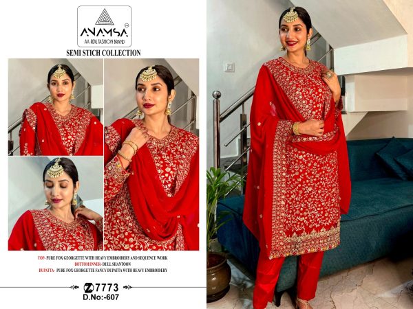 ANAMSA 607 SALWAR KAMEEZ WHOLESALE IN INDIA