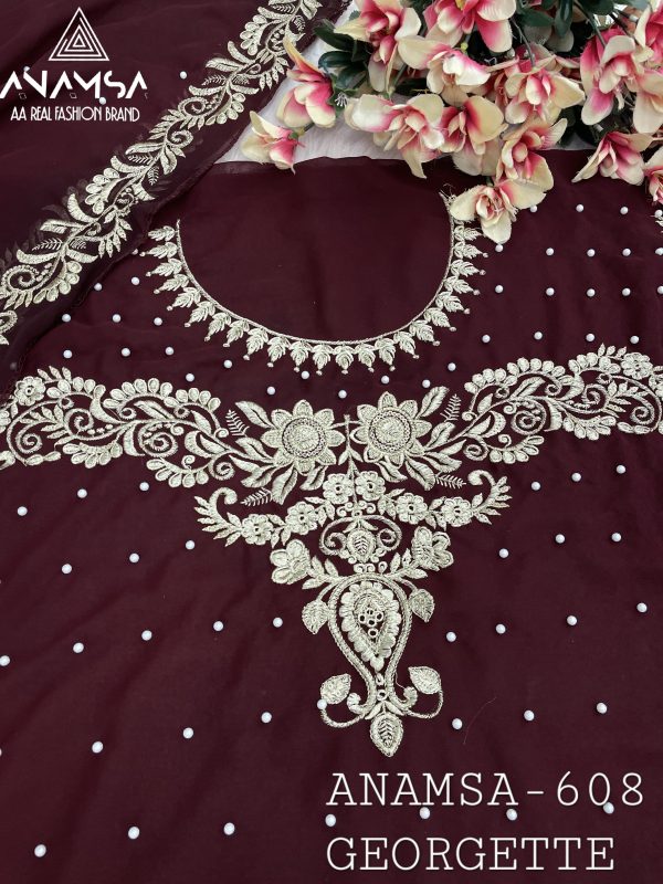 ANAMSA 608 PAKISTANI SUITS WHOLESALE IN INDIA